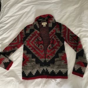 Denim & supply Ralph Lauren Boho Pattern Cardigan